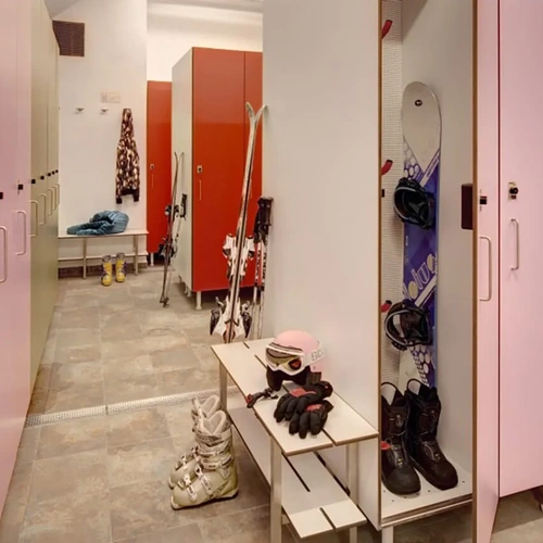 Ski room at Hotel Sporting Andorra | Grandvalira Pas de la Casa | Official Web