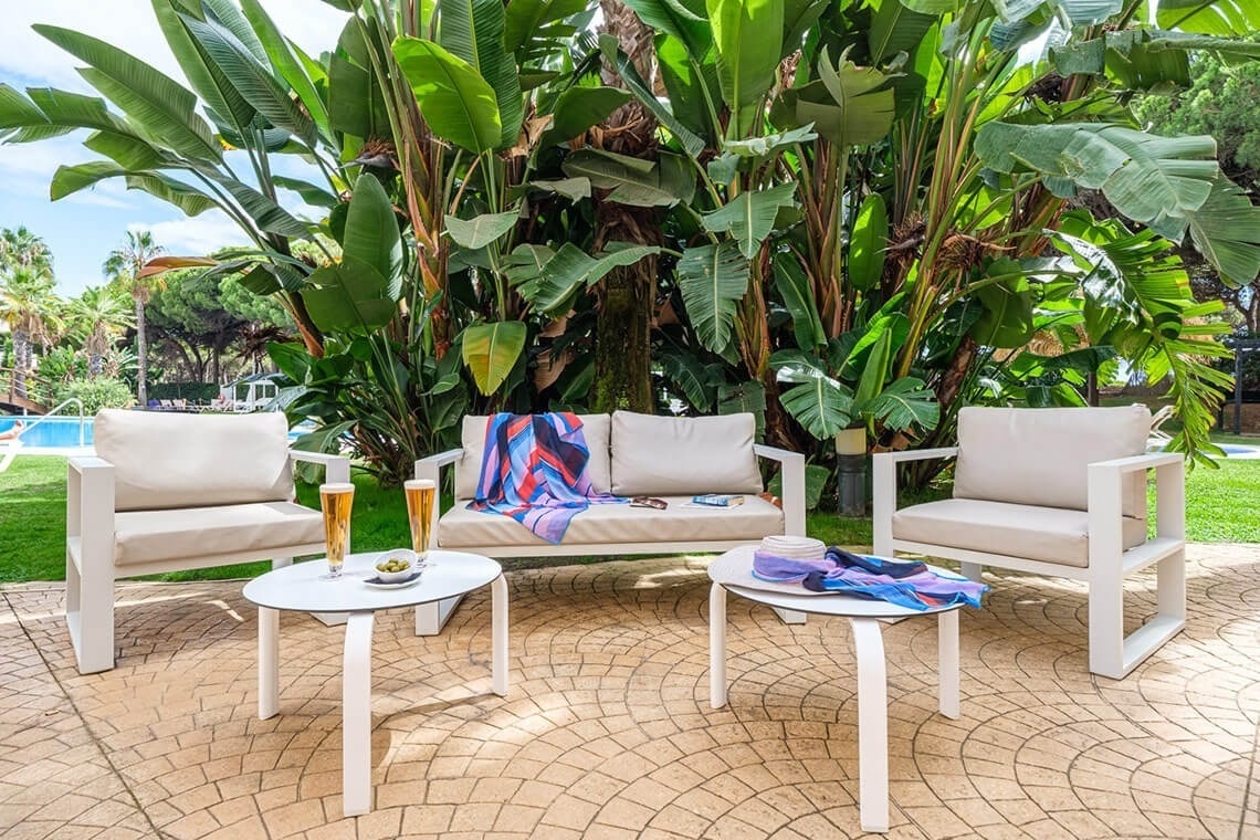 Sofá de exterior y sillones Estival Isla Cristina 4* Superior | Huelva