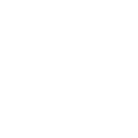 the be-dorobe club logo is white on a black background .