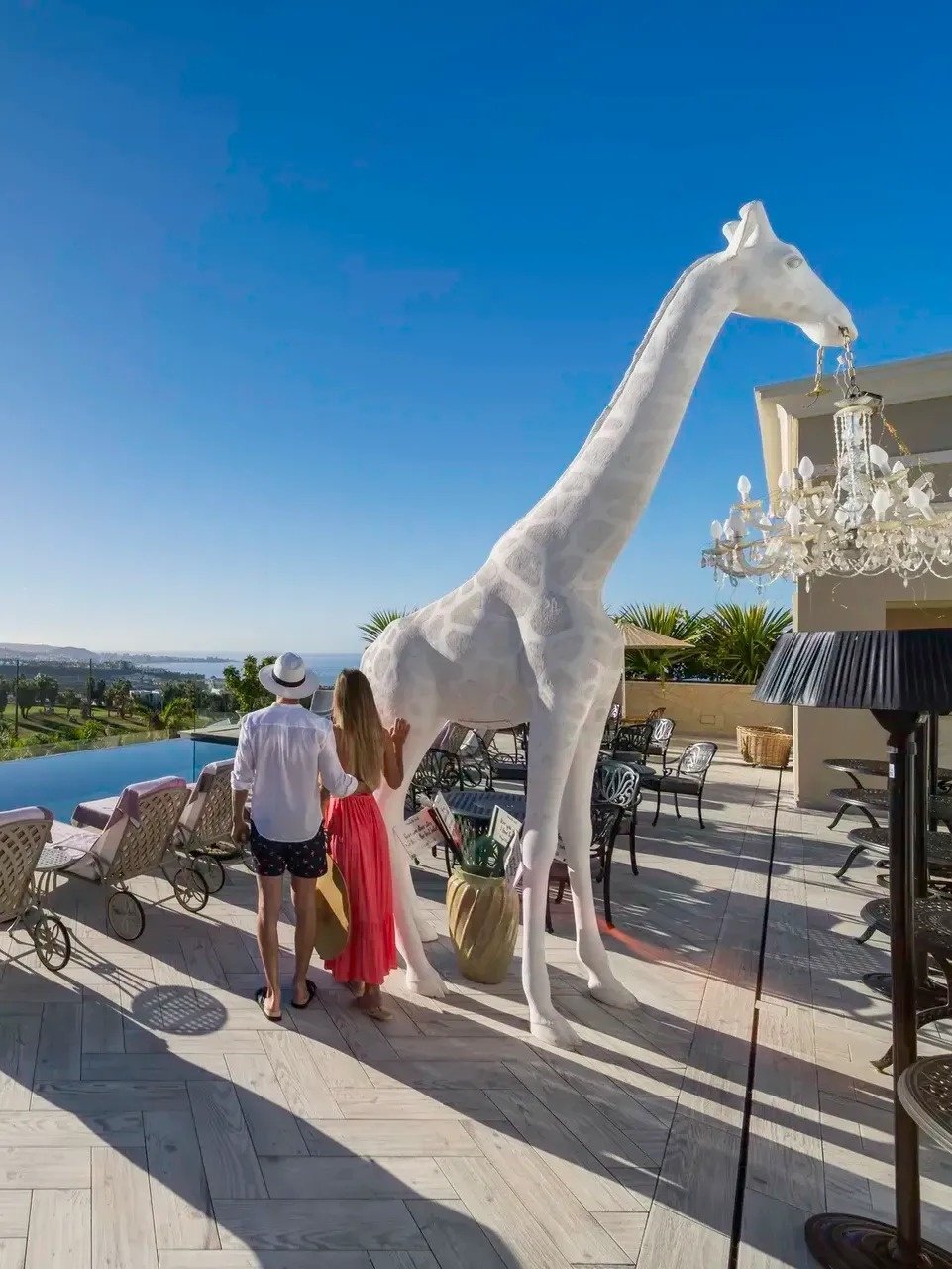 Royal River Luxury Hotel - The Top Brasserie Panoramic Restaurant Terrace - Tenerife 
