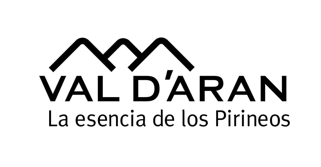 el logotipo de val d' aran la esencia de los pirineos