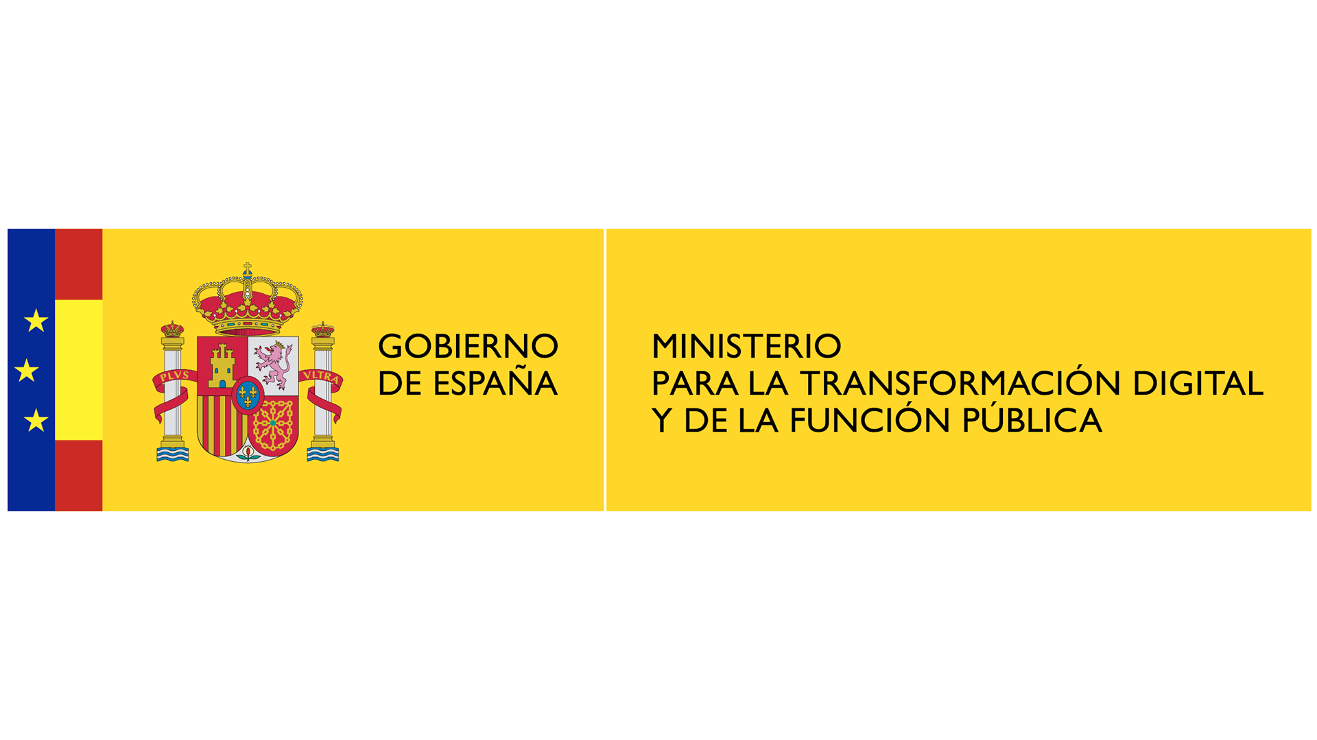 Marca oficial Dynastic Corporativa del Gobierno de España y Ministerio de Transformación Digital y Función Pública.