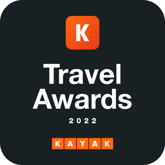 a logo for the travel awards for 2022