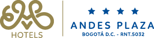 um logotipo para o andes plaza em hotéis sas