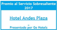 Premio al servicio sobresaliente 2017