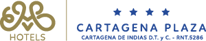 um logotipo para cartagena plaza em hotéis sas