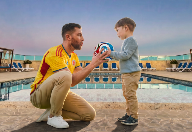 World Edition! Passion, Football and Dad.