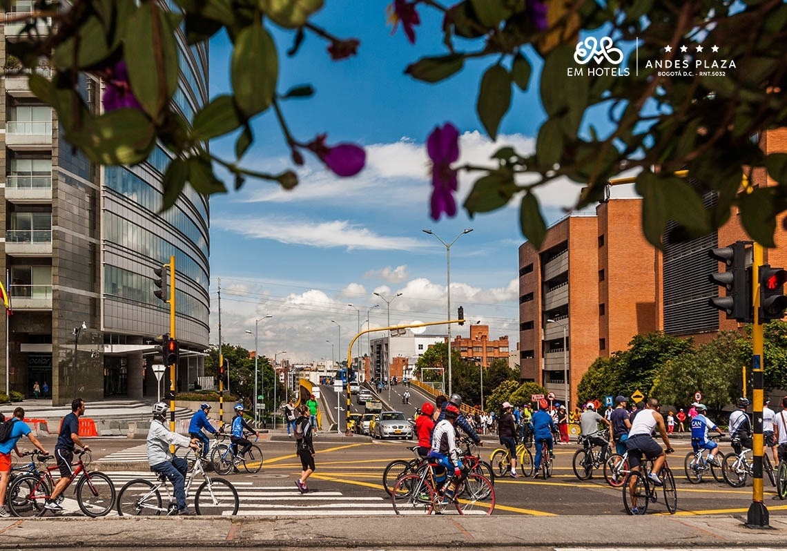 View of Bogotá DC Colombia