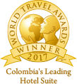 el logotipo de los premios de viaje mundiales ganadores de 2017