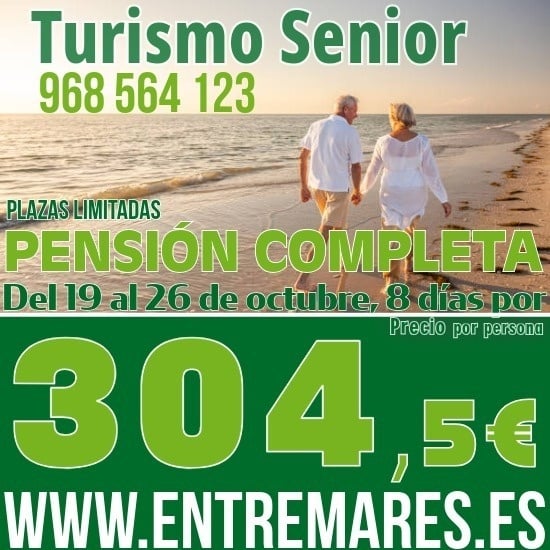 un cartel de bienestar entremares con un hombre y una mujer