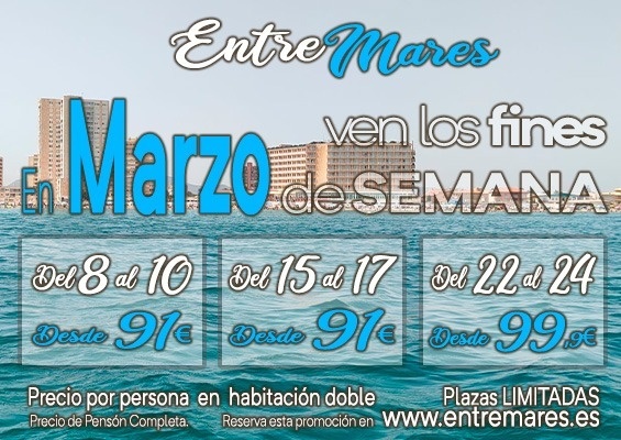 an advertisement for fines de semana in february