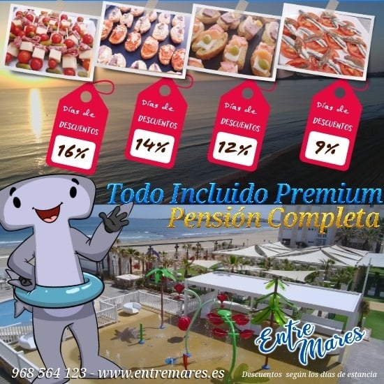 un cartel que dice ofertas y escapadas hasta un 15% de descuento