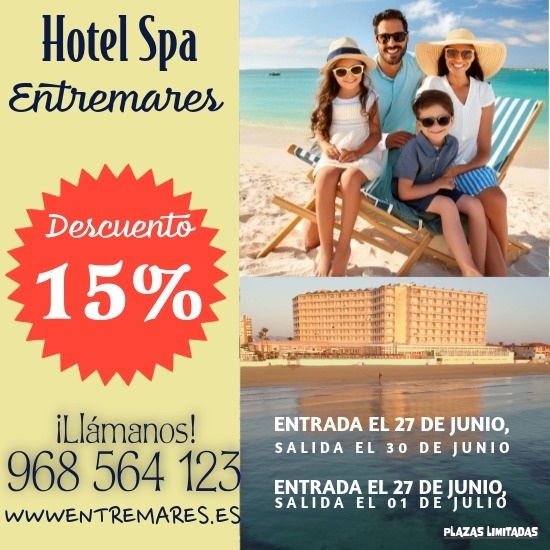 Oferta familias con niños Hotel Entremares