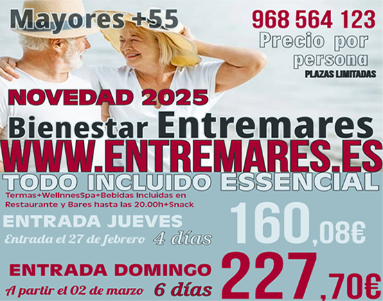 an advertisement for abrimos el 27 de febrero novedad 2025 todo incluido esencial