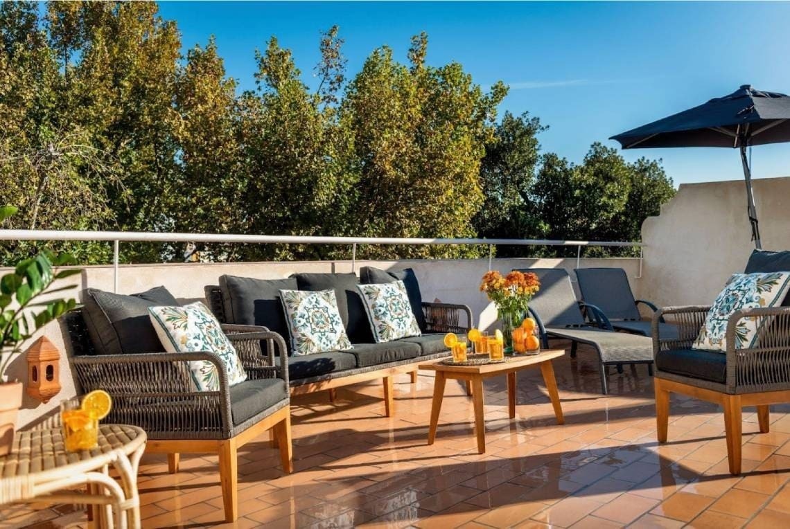 alojamiento con piscina Sevilla