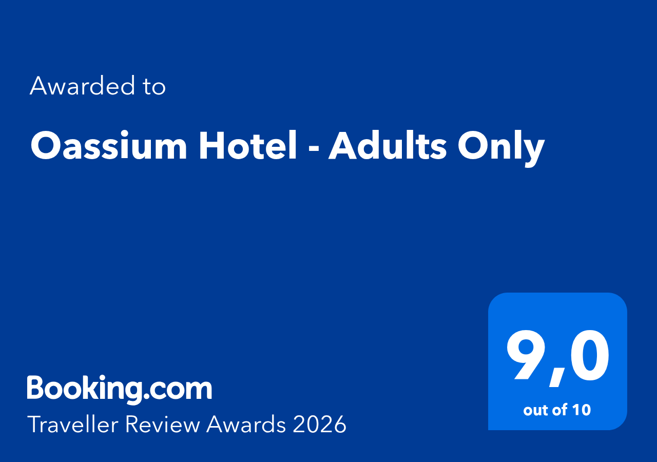 Booking.com Traveller Review Award 2025 for ESTIVAL: Corporativa Adults Only.