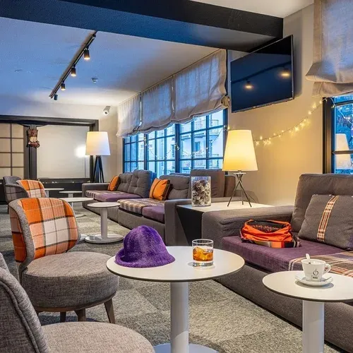 Lobby lounge at Hotel Cristina | Andorra | Estival Group | Official Web.