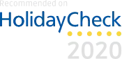 Recomendado en HolidayCheck 2020: ESTIVAL: Corporativa destaca.