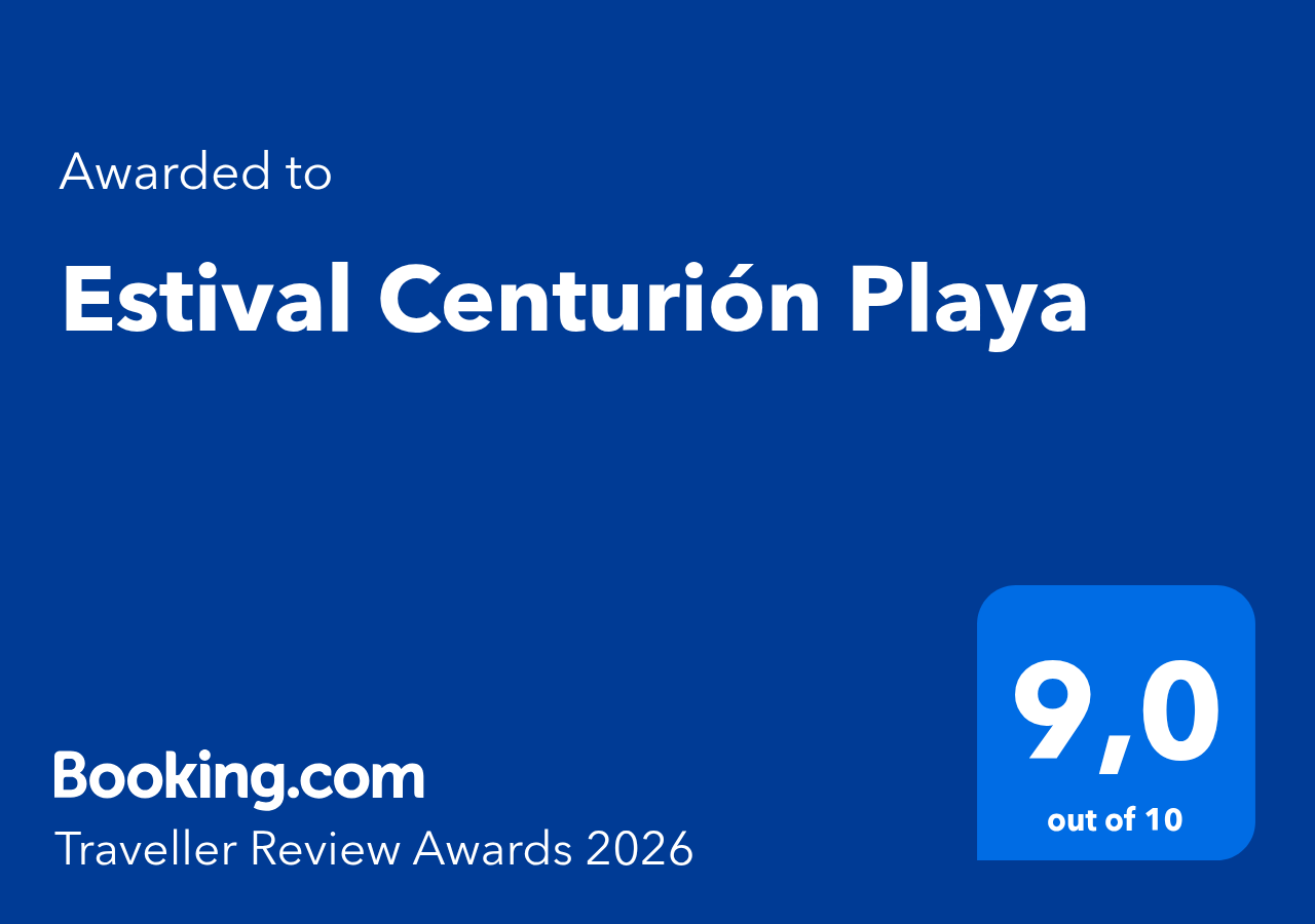 Estival Centurión Playa: Booking.com Traveller Review Award 2026 mit 9,0 von 10 Punkten