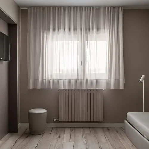Habitación ESTIVAL: Corporativa con dos camas, sofá y escritorio.