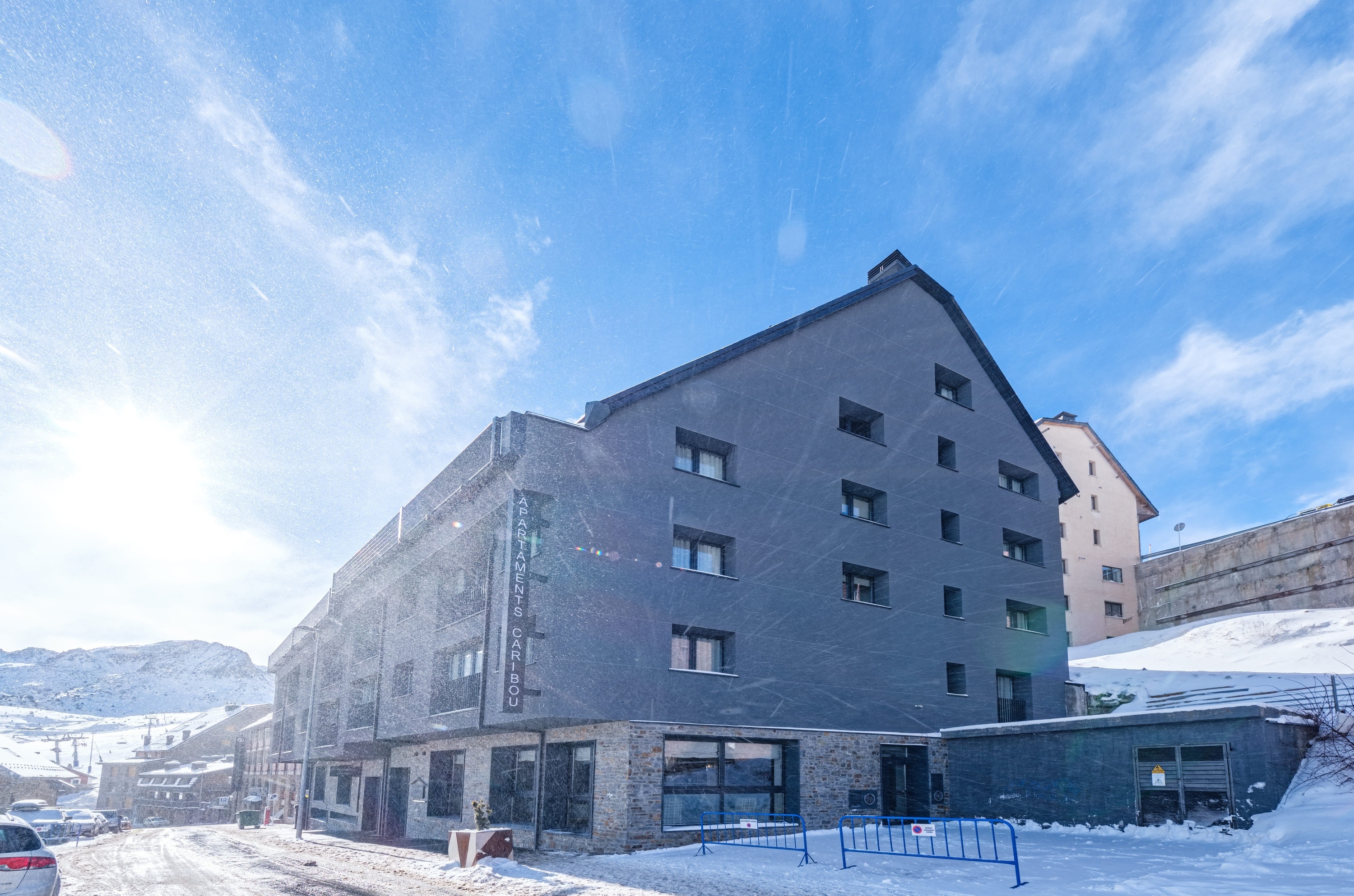 a building with a sign on the side that says " superhost casino "