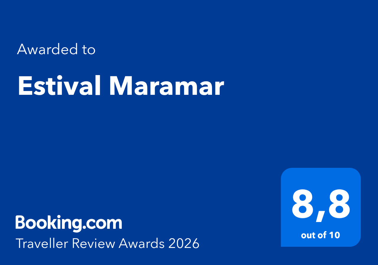 Prix Booking.com 2026 pour Estival Maramar : note de 8,8/10. ESTIVAL: Corporativa