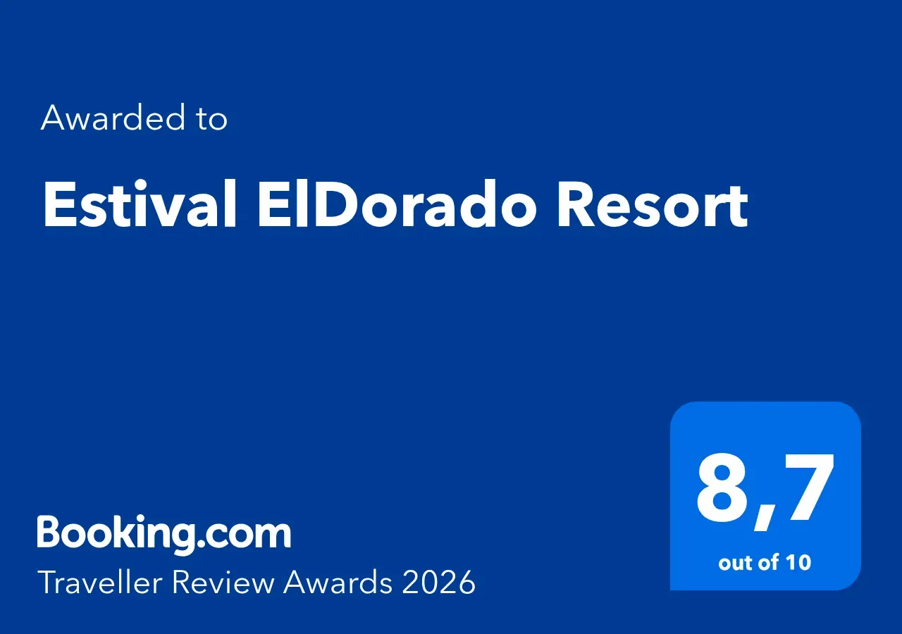 ESTIVAL: Corporativa, Estival ElDorado Resort, premio 8.6 de Booking.com.
