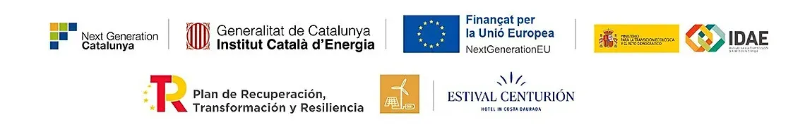 ESTIVAL: Firmenlogo - EU-Förderung und Erholungsplan-Siegel