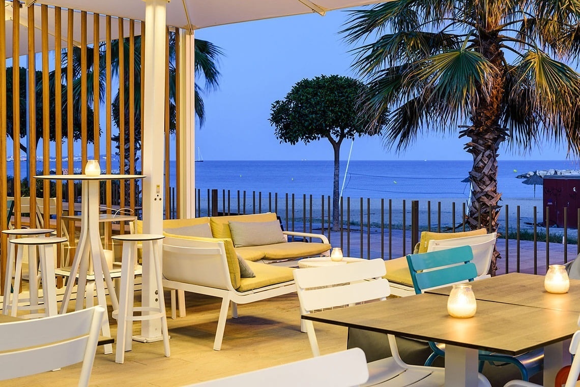 Terrasse vue mer Beach Club Eldorado | Estival Eldorado | Cambrils | Site Web Officiel