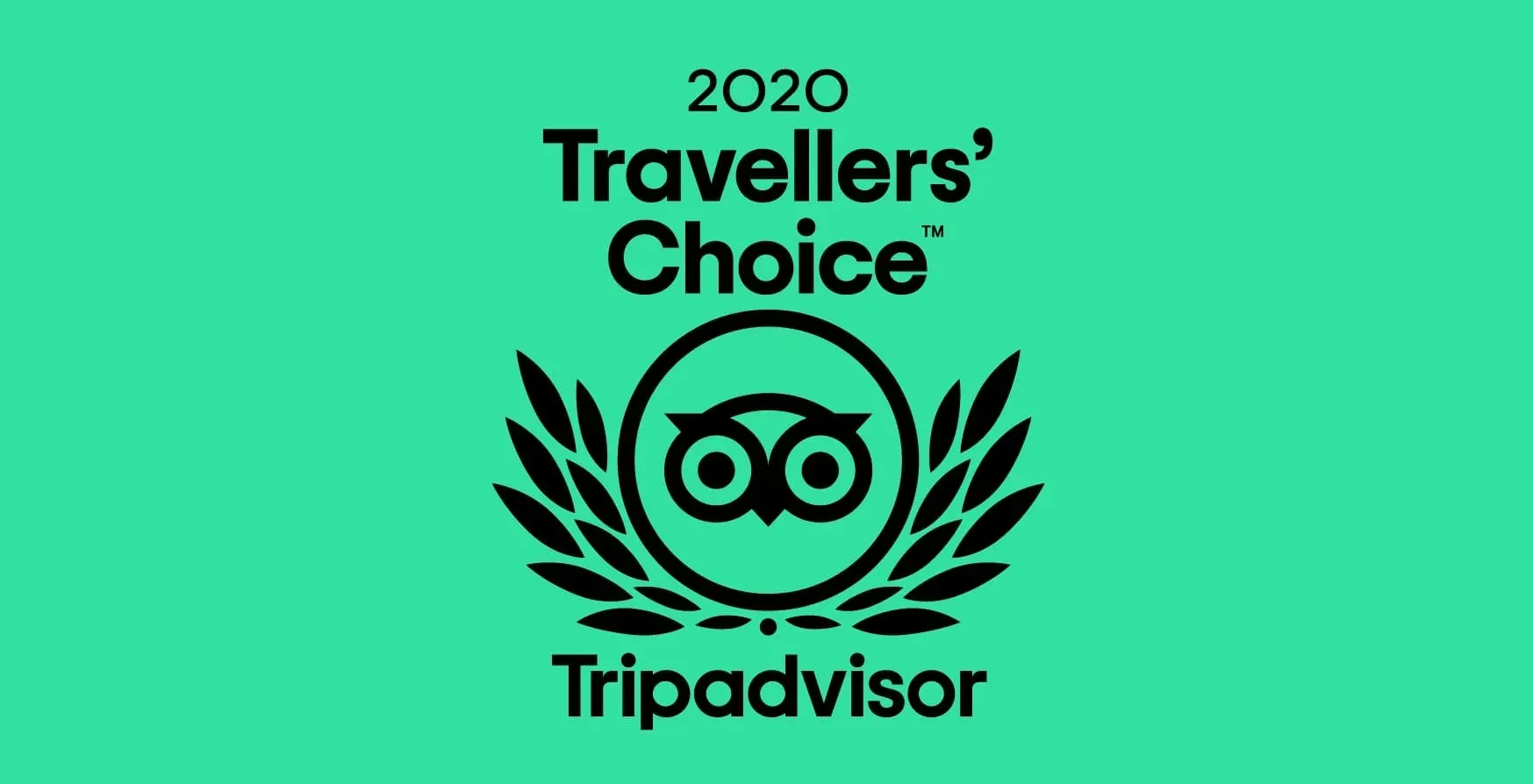 ESTIVAL: Corporativa 2020 Travellers' Choice by TripAdvisor logo.