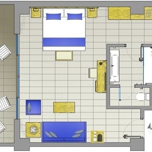 Habitació Junior Suite Vista Mar