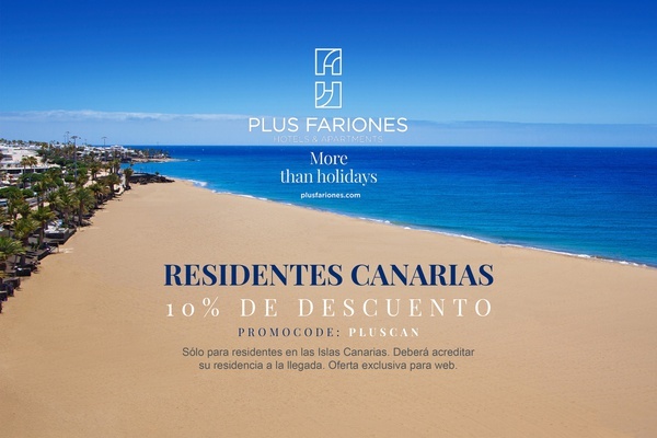 Plus Fariones Suite Hotel **** | Web Oficial | Puerto del Carmen - Lanzarote