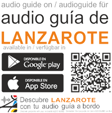 an audio guide for lanzarote is available on google play and app store