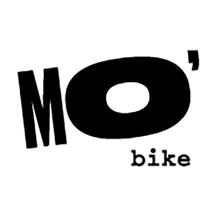 Logo "Mo' bike" with "Feet up: Corporativa".