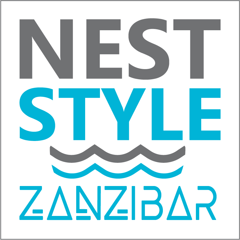 Nest Style Zanzibar logo, perfect for your getaway. Put your feet up and relax!