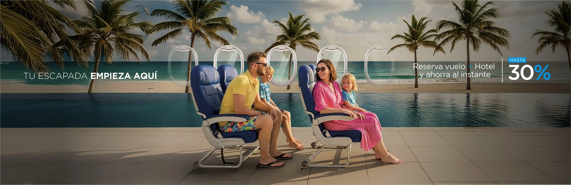 un hombre y una mujer se paran en la puerta de una piscina