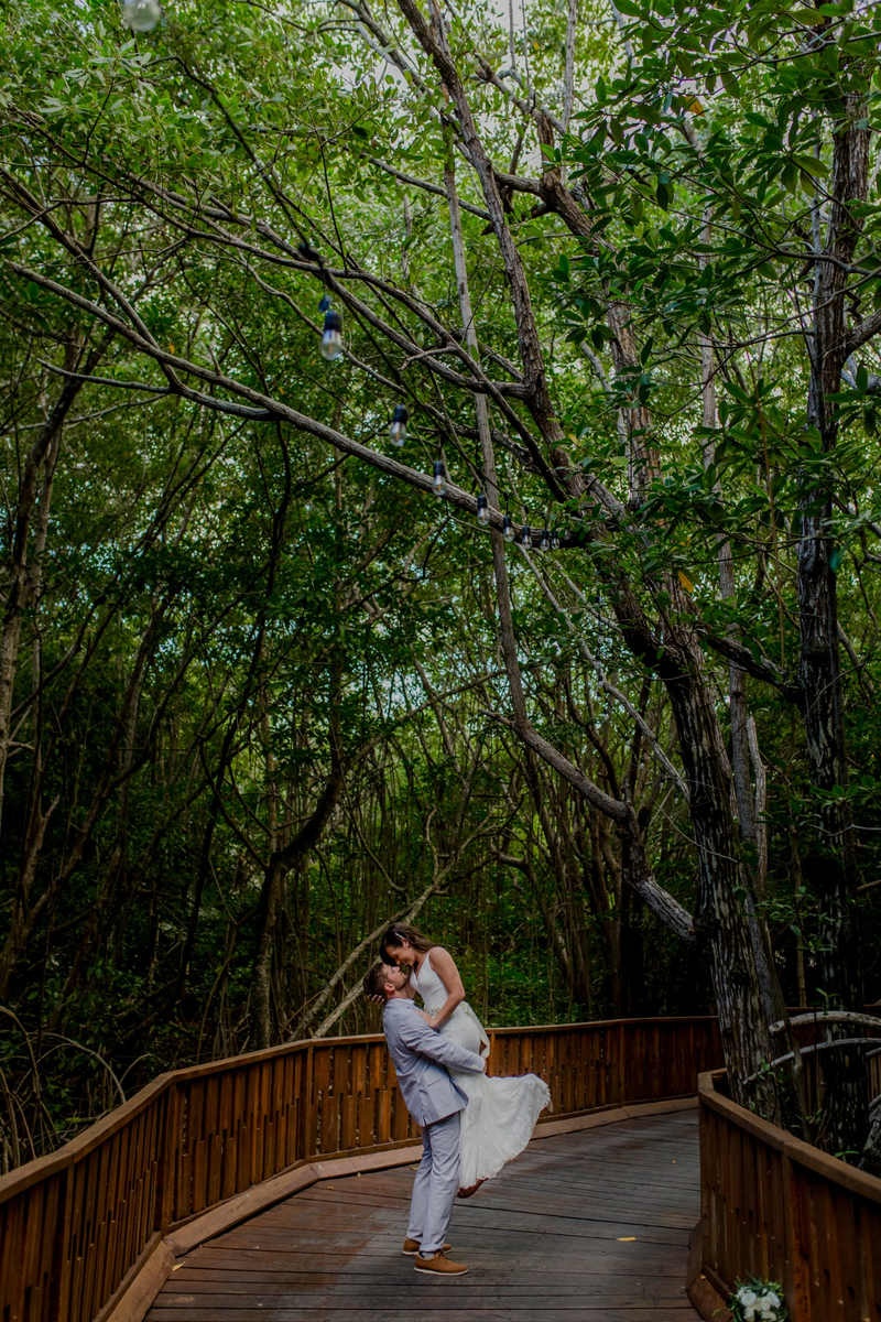 Garden wedding experience at The Fives Beach Hotel and Residences in Playa del Carmen