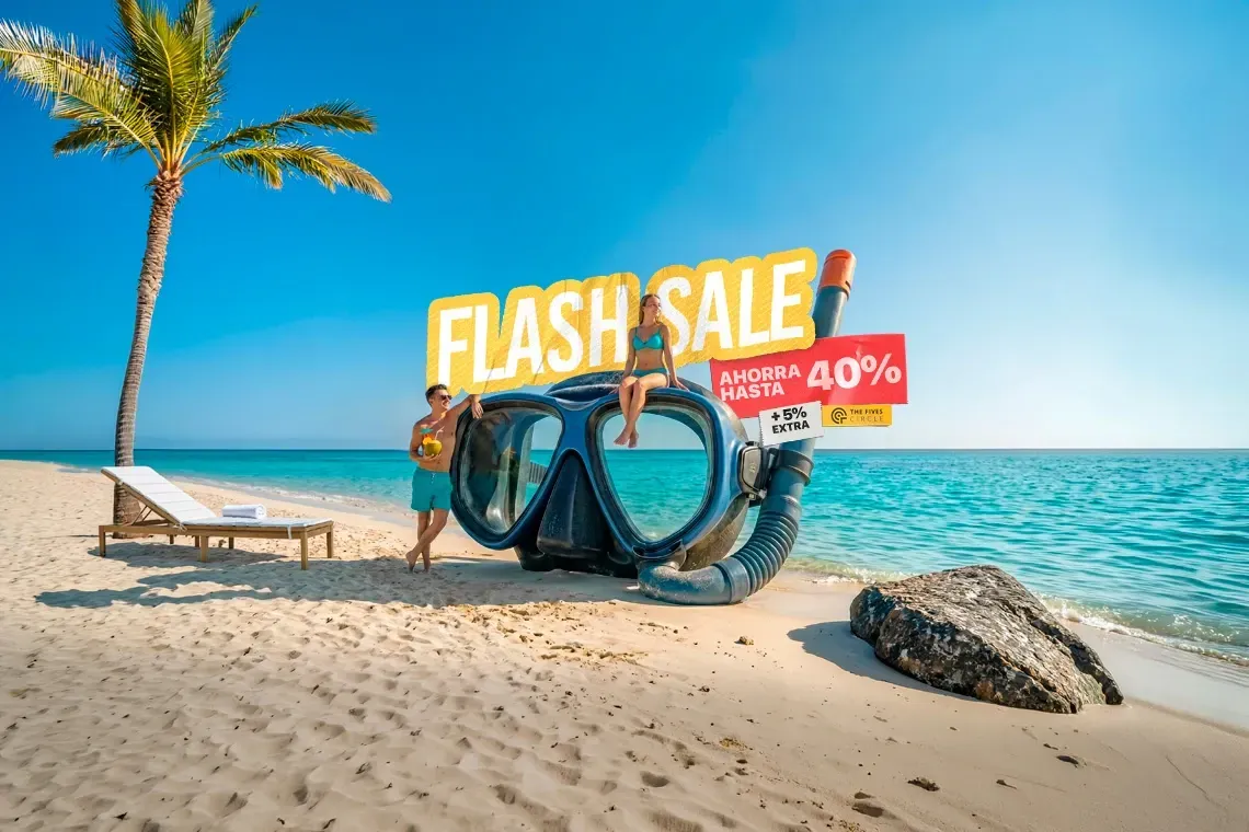 Oferta Flash: Snorkel y más. Ahorra hasta 40% en tu The Fives Oceanfront | Hotel Boutique en Puerto Morelos.