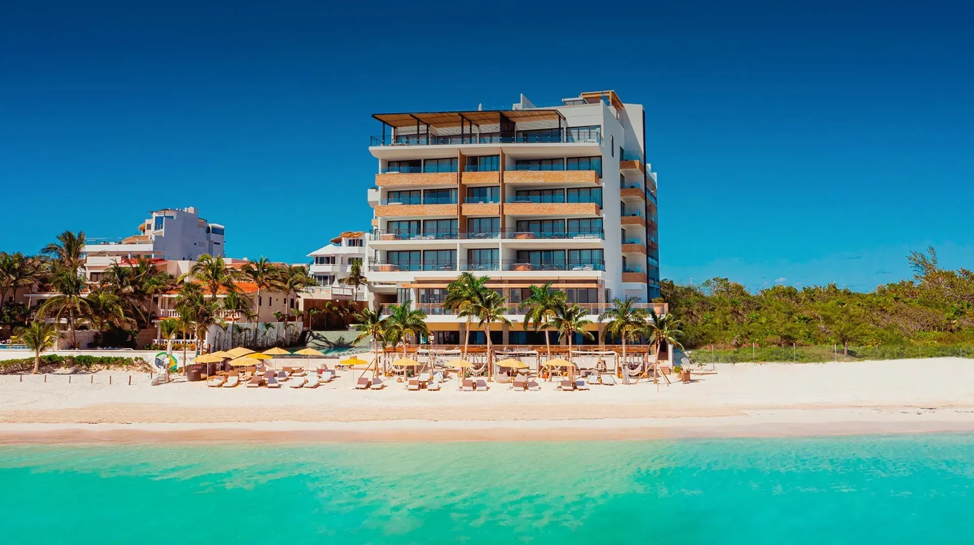 The Fives Oceanfront Riviera Maya: Modern hotel on a pristine beach.