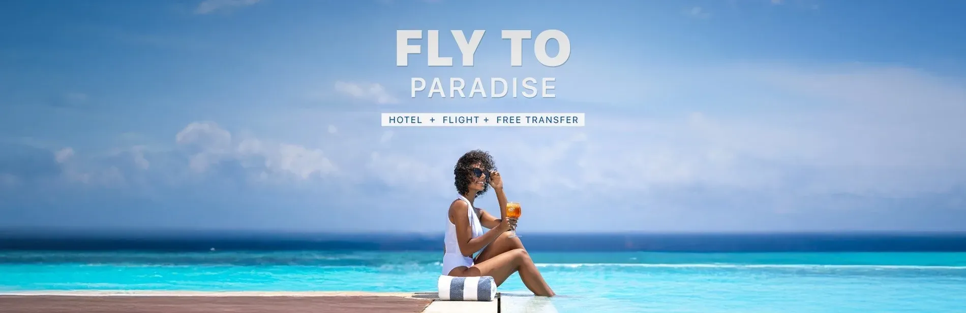 Relax in paradise with our Hotel + Flight package. Book your dream vacation!