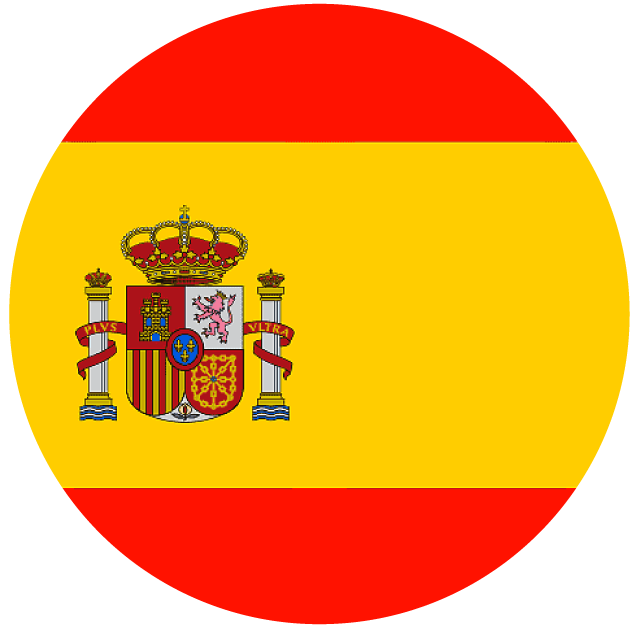 a yellow and red flag with a coat of arms on it