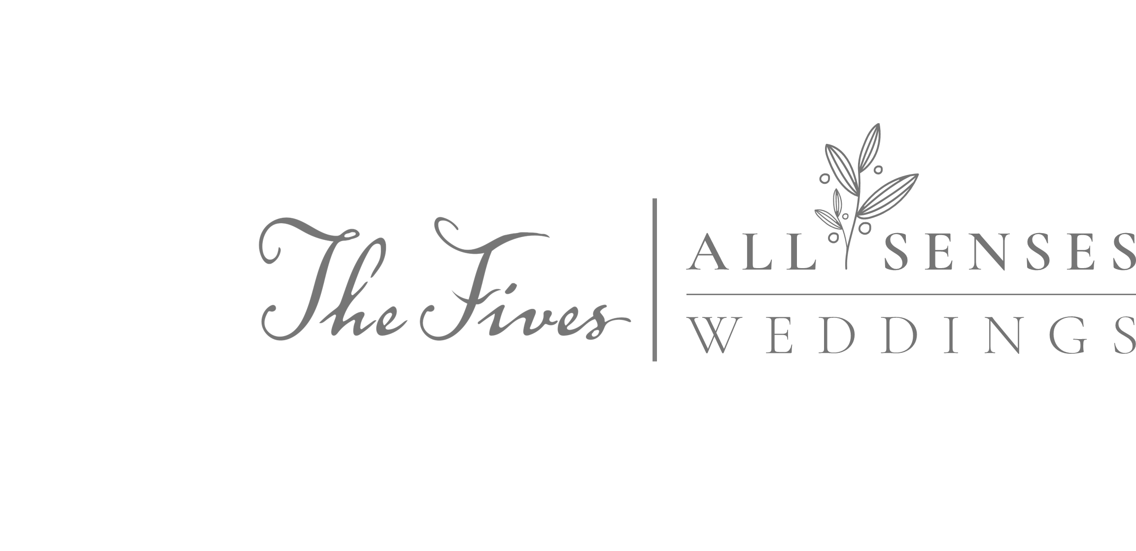 All Senses Weddings logo, part of The Fives Hotels.