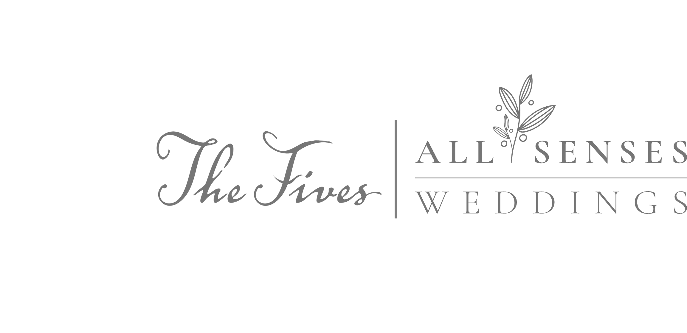 All Senses Weddings logo, part of The Fives Hotels.
