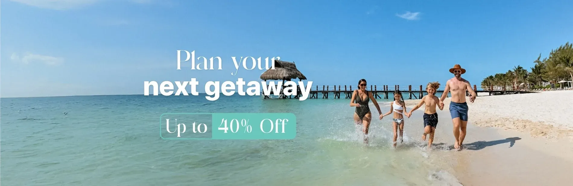 Family enjoys Summer Offer | The Fives Beach Hotel & Residences | Mexico. 40% off.