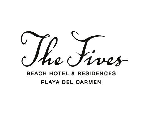 El logo de The Fives Playa del Carmen, un hotel de lujo.