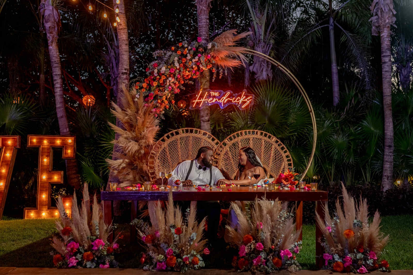 Romantic garden wedding venue in Riviera Maya at The Fives Hotels
