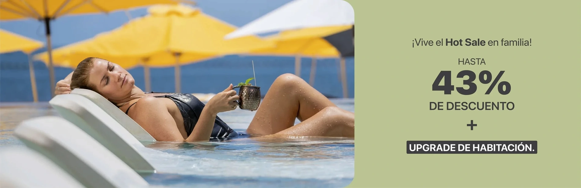 Disfruta del Hot Sale en familia con 43% de descuento en The Fives Oceanfront Puerto Morelos. ¡Reserva ya!