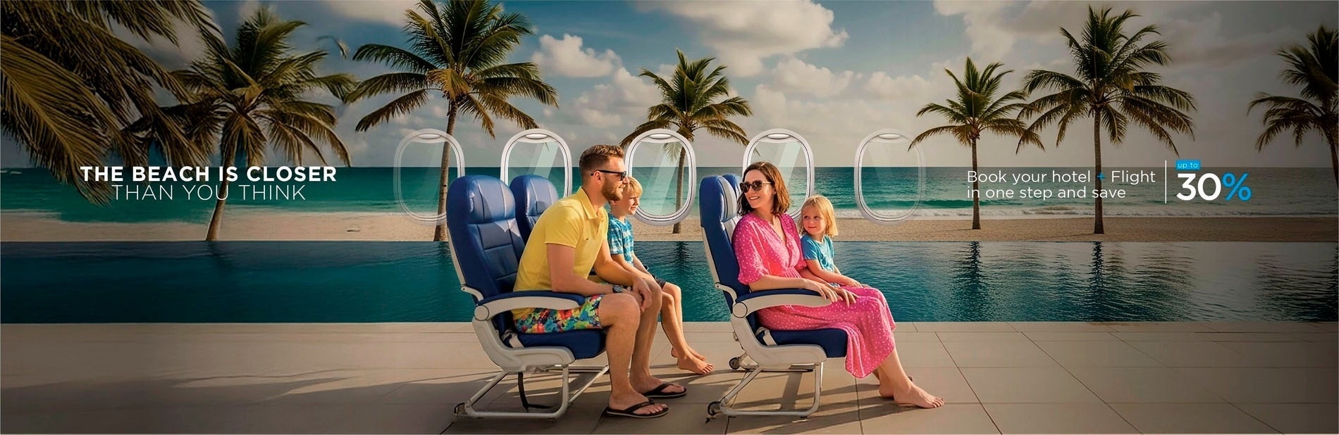 a man and woman standing on a balcony overlooking a swimming pool