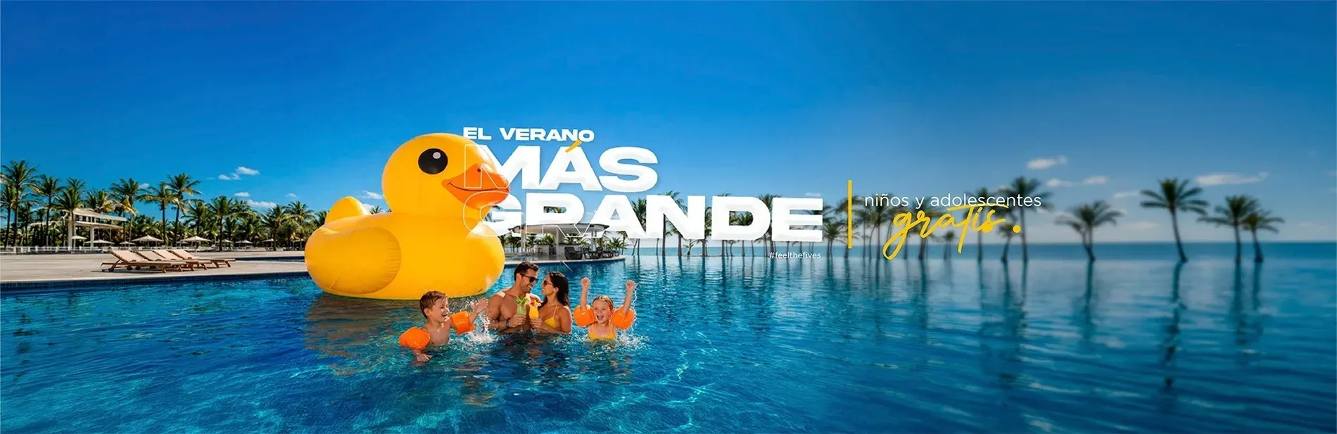 Verano 2026: ¡Niños Gratis en Hotel Todo Incluido Familiar Riviera Maya! Disfruta con tu familia.