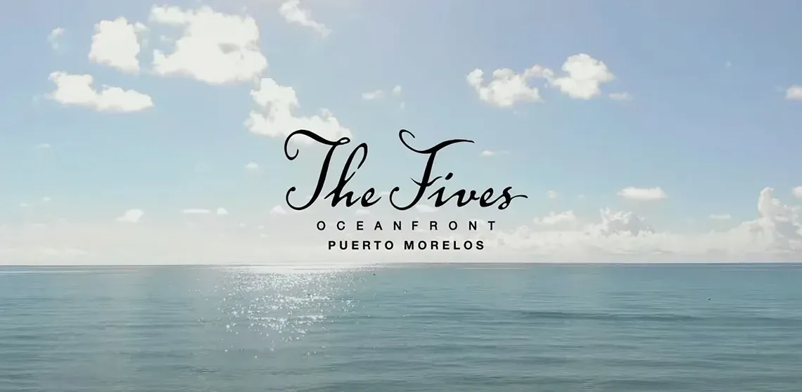 The Fives Oceanfront Puerto Morelos: luxury resort with ocean views.
